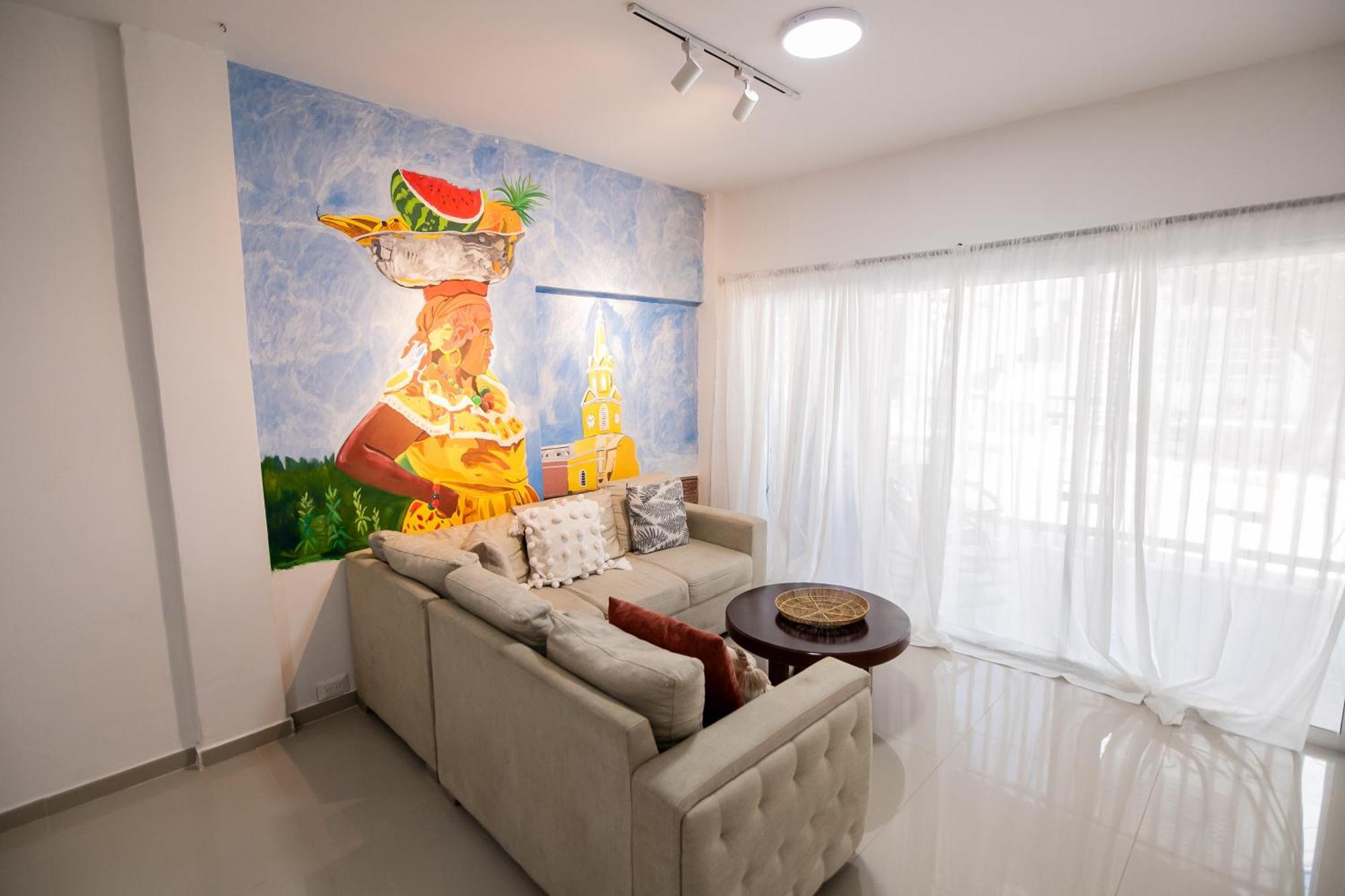 Hospedaje Rosa Blanca Картахена Экстерьер фото
